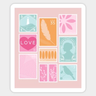 Stamp Collector Sticker